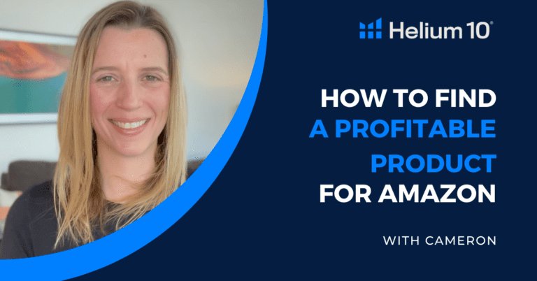 Helium 10 – How To Find A Profitable Product For Amazon